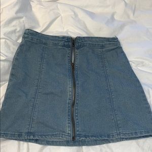 Denim skirt